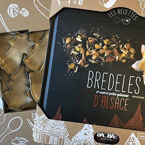 Coffret emporte-pièces / Livre Bredeles et autres petits gâteaux d'Alsace francais Coffret emporte-pièces / Livre Bredeles et autres petits gâteaux d'Alsace francais