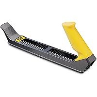 Stanley Surform Standardhobel (315 mm Länge, 255 mm Klingenlänge, fester Kunststoff-Handgriff, zum Hobeln, Feilen…