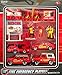 Produktbild Feuerwehr Notfall Spielset 15 Stück Inklusive 4 Druckguss Feuerwehrfahrzeuge/ Fahrzeuge