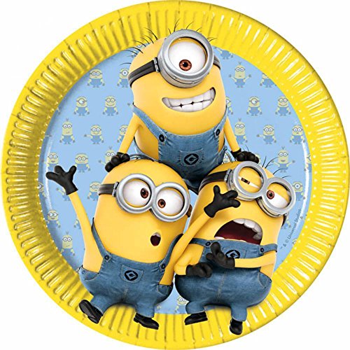 52-teiliges Party-Set Minions – Lovely Minions – Teller Becher Servietten für 16 Kinder - 2