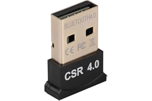 FDIT USB Bluetooth 4.0 Dongle Adapter, CSR4.0 Wireless Bluetooth Transmitter Receiver for Windows/ME/2000/XP/2003/VISTA/WIN7/8/8.1, for Speaker, Headset, Keyboard, Mouse etc.