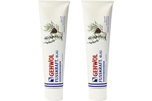 Gehwol - Lot de 2 flacons de crème pour les pieds - Bleu - 125 ml