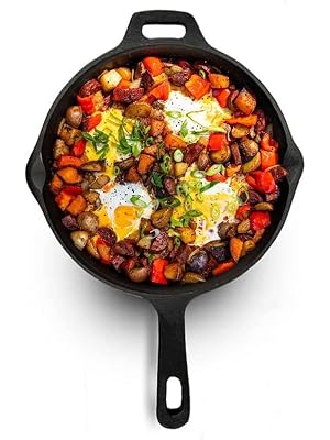 Ortex Super Smooth Cast Iron Fry Pan/Skillet with Long Handle|Medium 6 Inch,1 Kg|Induction Friendly|Nonstick Pre-Seasoned,100% Pure & Toxin Free,No Chemical Coating,Black