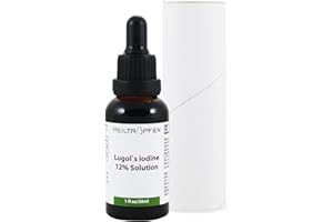 Lugols Solution d'Iode 12% 30 ml | 12 Pour cent d'iode et 24% d'iodure de potassium | Heiltropfen®