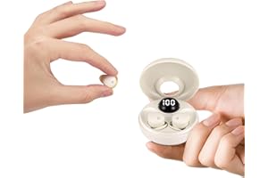 LIFEJXWEN Cuffie Bluetooth Antirumore, Mini Cuffie per Dormire Morbide Adatte a Persone con Disturbi del Sonno, Gadget Tecnologici Regali