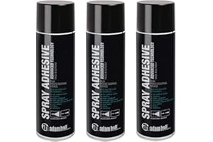 AH HARDWARE 3 Dosen Adam Hall Hardware 01360 - Sprühkleber 500 ml je Dose (3 Dosen)
