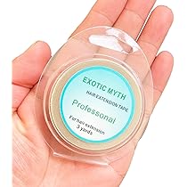 Double Sided Hair Extension Tape - 3 Months Hold Time Double Sided Hair Extension Tape Hair Tape 10mmx3yards White 10mmx3yards White - View #5