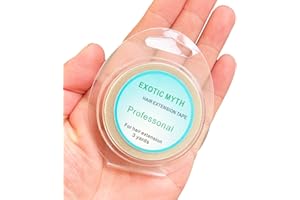 EXOTIC MYTH More than 3 months hold time Double Sided Hair Extension Tape hair tape (8mmx3yards, White)