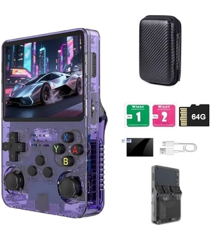 Fiorky Étui Rigide De Transport Pour Console Portable K36 / R36S / R35S – Sac De Protection Anti-choc Anti-chute – Voyage & Rangement