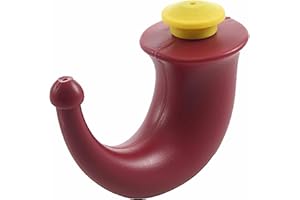 ACOBET Neti Pot en forma de Cuerno | Lota Nasal | Lota Nasal Adulto | 200 ML | Lota Nasal de Plastico | Lavado Nasal