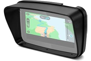 Solskydd för TomTom Rider 500 550 - GPS-skärmmixer för motorcykelnavigering, förbättrad visningssynlighet, minskning av reflektioner, motorcykeltillbehör för turistkörning