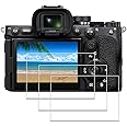 iDaPro Screen Protector for Sony Alpha A7R V A7RV A7R5 [3 Pack] Tempered Glass Easy Installation