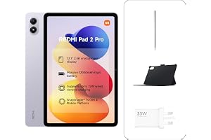Redmi Pad 2 Pro with pen Lavender Purple 8G RAM 256G ROM | 12.1" 2.5K crystal-clear display,Massive 12000mAh (typ) battery,Advanced 4nm processor-UAE Type Approved