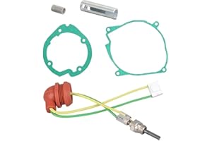 ZHCIHO 5PCS 12V Glow Plugs, 5KW Chinese Diesel Heater Spares, Ceramic Chinese Diesel Heater Glow Plug, Auxiliary Heater Diesel Heater Glow Plugs, Car Air Diesel Gasket