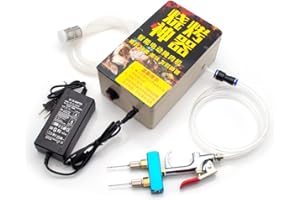 LeTkingok Pompe électrique à Sérum Physiologique, Injecteur De Viande Salée à Haute Pression De Qualité Alimentaire Avec 10 Aiguilles. (B)