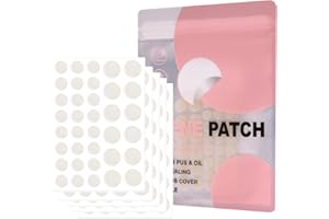 SUMLIVING Acne Patches,180 Pieces Spot Patches for Face,Invisible Patches Stickers,Pimple Stickers(12mm&9mm).