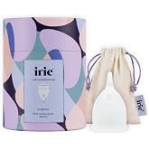 irie Adet Kabı Regl Kabı Menstr&uuml;el Kap Menstrual Cup Alman Medikal Silikon (Transparan, Regular)