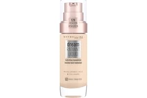 ‎MAYBELLINE Maybelline New York Make Up, Dream Radiant Liquid Make-Up, Flüssige Foundation, Nr. 20 Cameo, 30 ml