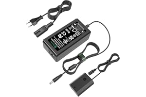 Gonine NP-FZ100 A7III A7IV Dummy adapter do akumulatora zestaw do Sony A7 III, A7 IV, A7S III, A7R III, A7R IV, A7R V, A7C, A1, A9, A9 II, A6600, A6700, FX3, FX30, ZV-E10 ii, ZV-E11 Aparaty