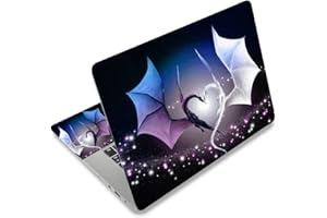 HKAENE Laptop Skin Sticker Cover Decal - Fits 12-15.6 Inch Laptop Protector - Compatible with Toshiba, Hp, Samsung, Dell, Apple, Acer, Lenovo, Sony, Asus Notebooks