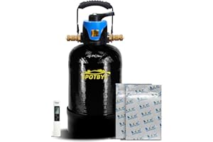 FILTERELATED DI car wash filter 10L with Bypass Outlet Mode deionized water Spotless Spot free car wash system with Brand Resin,Fit for Car/RV/Motorcycles/Window Cleaning (Black-917)