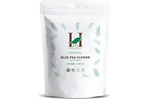 H&C HERBAL INGREDIENTS EXPERT H&C Blue Pea Flower (Cut and Sifted) - 100g Pack | Herbal Tea Ingredient | Loose Tea