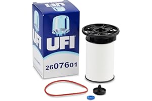UFI Filters, Filtro Gasolio 26.076.01, Filtro Carburante per Ricambio, Adatto ad Auto, Applicabile su Diversi Modelli come Alfa Romeo Giulia, Alfa Romeo Stelvio e Alfa Romeo Tonale