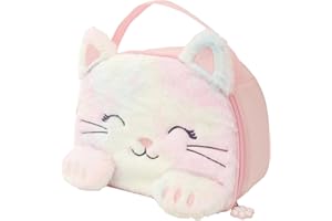 Polar Gear Sensory Lunch Bag with Wipe Clean Lining, Plush, Pink Kitty
