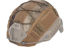 HUENCO Copertura per casco tattico a rete per casco Ops-Core Fast PJ (casco non incluso)