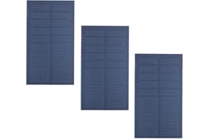 Pack of 3 ZONADAH 1W 5V Mini Solar Panels, Batter Charger, DIY Home, Science School Projects, Camping,Fishing, Hiking Outdoor Garden Light Charging Tools