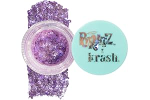 Bratz x Krash Kosmetics - Brokat w kremie Icy Glitter Jelly Dana- Tekstura żelatynowa - Wielobarwne cząstki - Efekt syreny Cekiny - Olśniewające