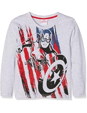Avengers Assemble Jungen Langarmshirt 2016 Kollektion - grau