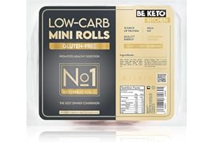 BE KETO Panecillos Keto Sin Gluten 100g