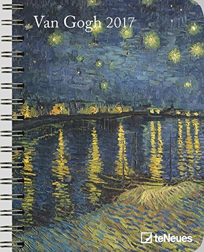 Van Gogh 2017 - Kunstkalender, Buchkalender, Pocket Diary - 16,5 x 21,6 cm