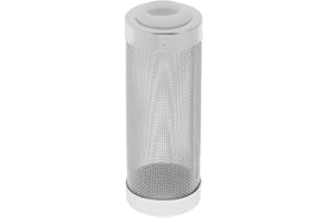 MNIXY Filtres en Acier Inoxydable Protection Flux Poisson Crevettes Sécuritaire Protéger Panier Intriguer Filet 12mm