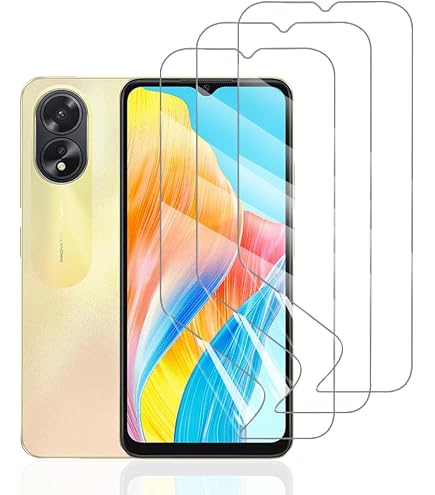 Mr.Shield Pellicola In Vetro Temperato Per Oppo A38 (3 Pezzi) – Durezza 9H, Anti Graffio, Installazione Senza Bolle