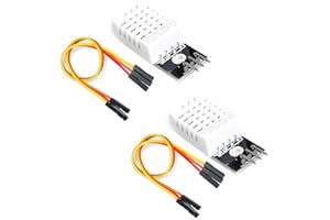 AITRIP 2pcs DHT22/AM2302 Digital Temperature and Humidity Sensor Module Temperature Humidity Monitor Sensor Replace SHT11 SHT15 for Arduino Electronic Practice DIY