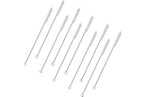 XINXINLOVEE Strohhalm Reinigungsbürst Bürste, 10 Stück 30cm Reagenzgläser Bürste Flasche Reinigungsbürsten Milchschlauchbürste Schlauchbürste Strohhalme Bürste Reiniger für Lücken reinigen