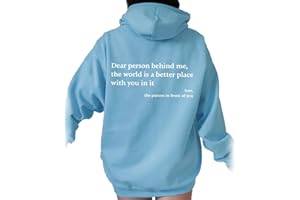 behound Dear Person Behind Me Hoodie, Personalized Sweatshirt, You Are Enough Sweatshirt Mental Health