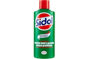 SUYASA Sidol Polish Métaux par Henkel, 150 ml - Brillance et Protection Sans Rayures pour Cuivre, Laiton, Chrome et Aluminium - Idéal pour Maison, Cuisine et Voiture