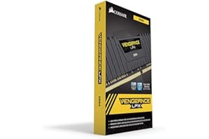 Corsair Vengeance LPX 8GB (1 x 8GB) DDR4 3200 (PC4-25600) C16 Optimized for AMD Ryzen - Black