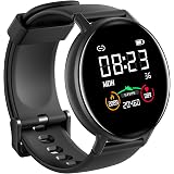 Rinsmola Smartwatch, Reloj Inteligente Hombre de Pantalla Táctil, Pulsera  Actividad Inteligente con Pulsómetro, Monitor de Sueño, Reloj Digital  Calorías Podómetro Impermeable IP67 para Android e iOS : Amazon.es:  Electrónica