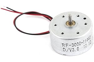 L-FENG-UK 1700-7300RPM 1.5-6.5V High Torque Cylinder Electric Mini DC Motor