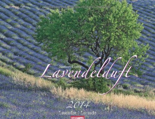 Lavendelduft 2014: Farbbilder mit Duft beim Drüberstreichen