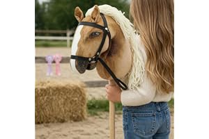 Haasenbuske Sweety Toys 14248 hobbyhäst käpphäst utan hjul, lämplig för hobbyhorsing, turneringar