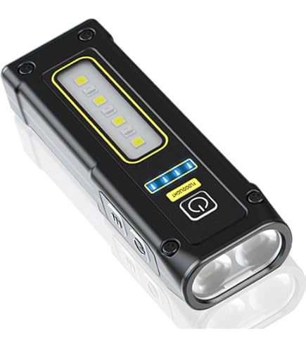 TORCHE LED PORTABLE LAMPE DE TRAVAIL À BATTERIE AIMANT CROCHET