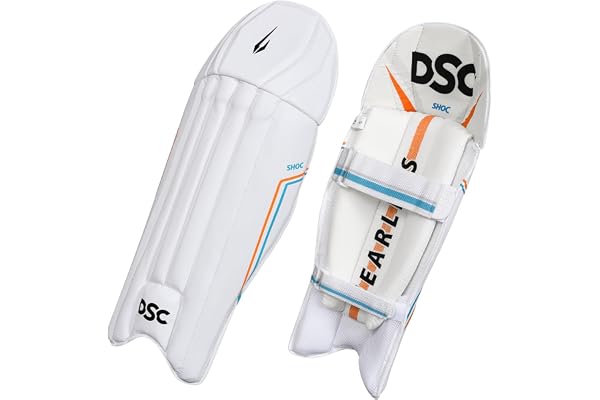 DSC Shoc Cricket Wicket Keeping Legguard, Size - Boys