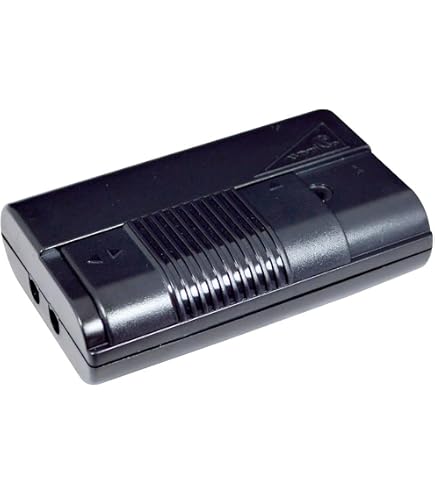 EHMANN 2620x0000 Dimmer 20-500 W/VA, taglio di fase, Colore: Nero