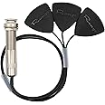 Aestivate Acoustic Guitar Pickup Contact Microphone Piezo Transducer Cello Banjo Ukulele Mandolin Guitar Microphone Pickup (3-head contact pickup)