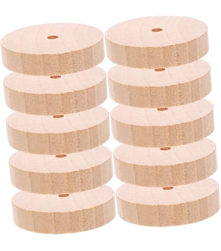 50 Buche-Holzkugeln Naturbelassen – 15 Mm Durchmesser – Perfekt Für Basteln, DIY, Dekoration